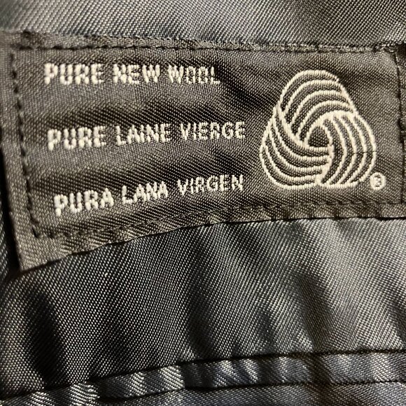 Lorenzo Latini 100% Wool Navy Pinstripe Suit 46R - Picture 7 of 11